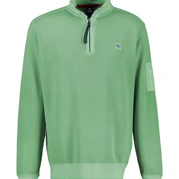 Sweatshirt with logo embroidery