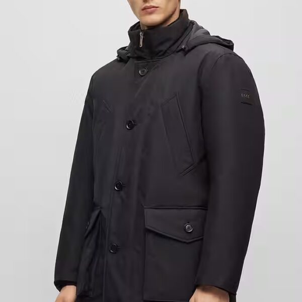 Osiass outdoor jacket with button closure