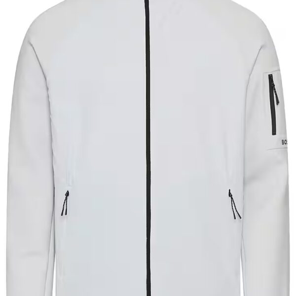 Sweat jacket FZ Urban Tech with decorative reflective details
