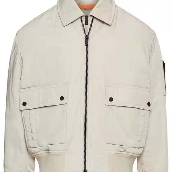 Blouson Oking with removable collar
