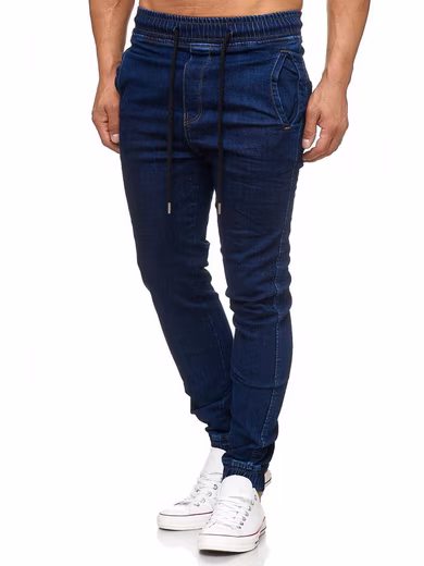 Straight jeans 17504 Jogger-style sweatpants