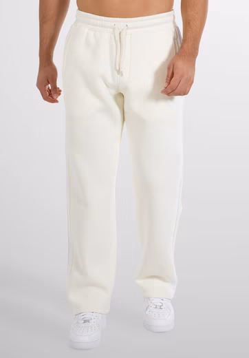 Miran jogging pants, regular fit leisure pants with drawstring and white side stripes