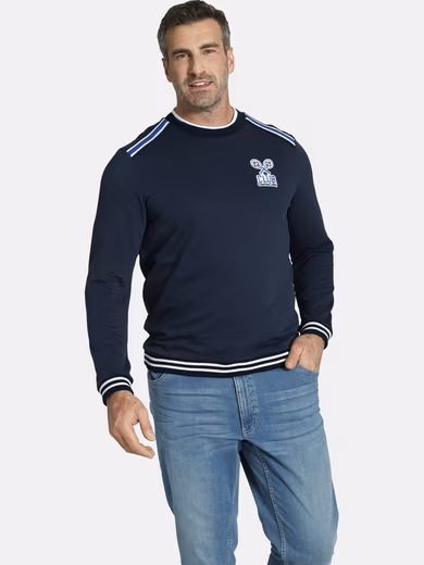 Sweatshirt EARL BRODIE +Fit collection, breathable