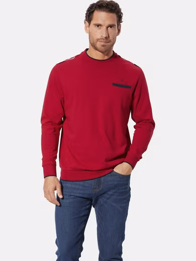 Sweatshirt NARMIR with practical breast pocket
