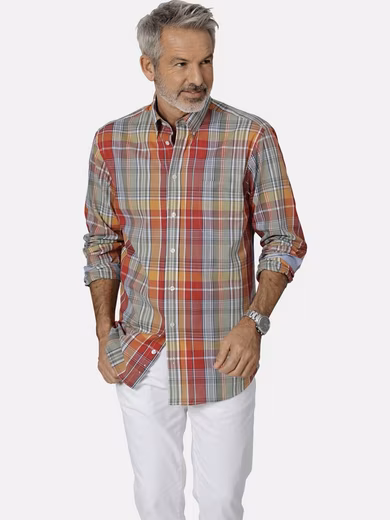 Long-sleeved shirt STEFZIRANO with breast pocket