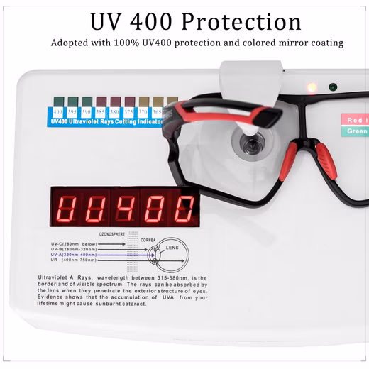 Cycling Glasses Photochromic Sunglasses Women Men Cycling Glasses UV400 - Image 3