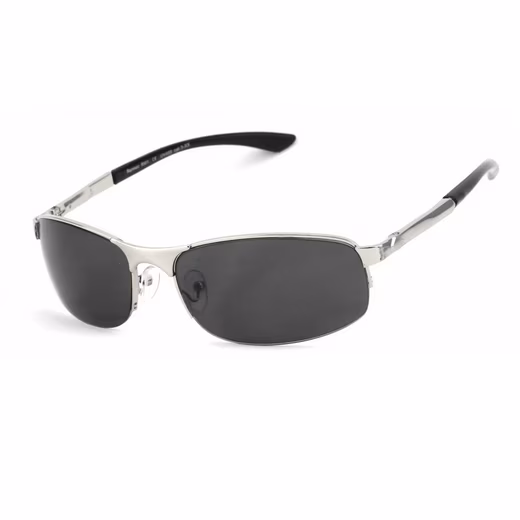 Sunglasses (Brand glasses with glasses box and glasses bag) Half-rim glasses with spring hinges Blue Mirrored or Black Tinted - Image 6