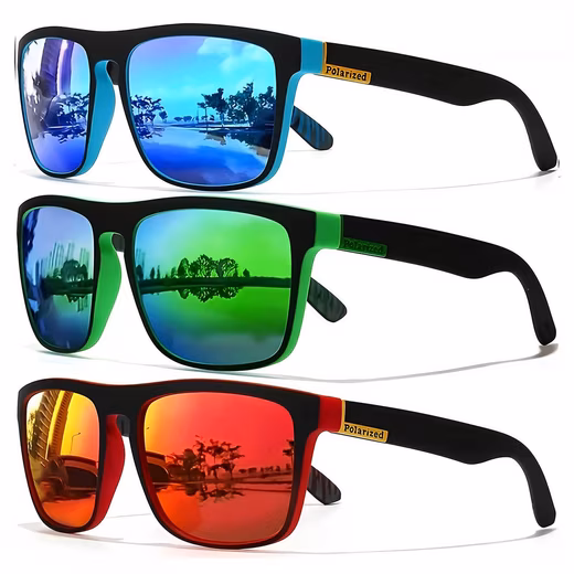 Sunglasses Sunglasses Set of 3 Sunglasses Men Women Polarized UV Protection - Image 5