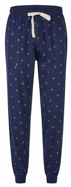 Men's pajama pants long (1-piece) cotton