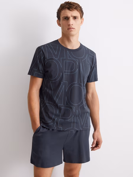 Mix & Match Cotton Pajamas (2 pcs) Men