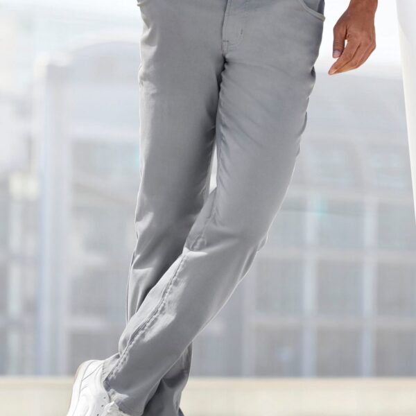 Stretch trousers, 5-pocket trousers, regular fit