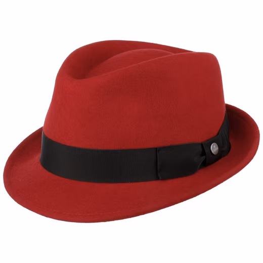 Trilby (1-St) Men's hat with ribband