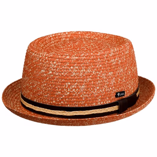 Sun hat (1-St) Summer hat with leather strap, Made in Italy