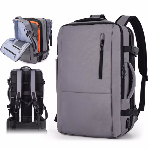 Travel Backpack 30-50L Large Hand Luggage Backpack Expandable Travel Backpack