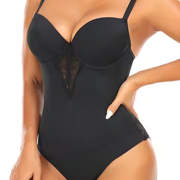 Shaping body with abdominal path effect LO-L06 with underwire and tip, shaping and push-up effect