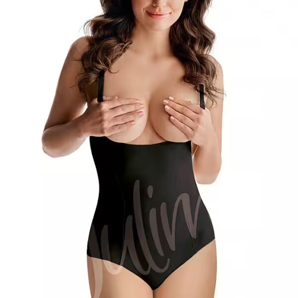 Bodily bodysuit Open bodysuit black Shapewear Belly path