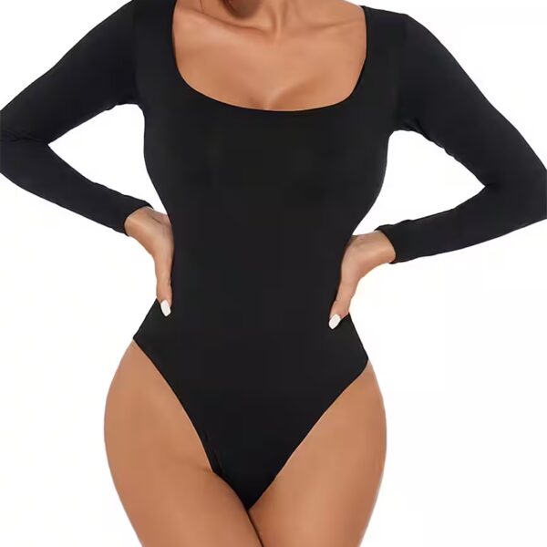 Long Sleeve Body Shaping Body LO-L89 (Figure-shaping body shaper) shapewear can be combined with trousers, skirts and leggings