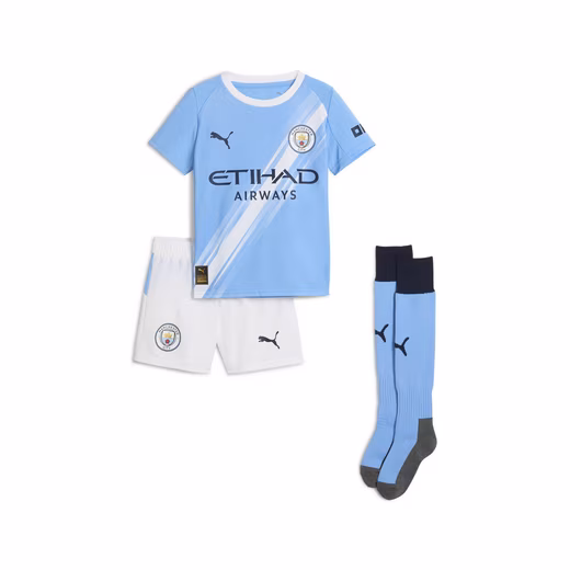 Manchester City 25/26 Home Minikit Kids Tracksuit