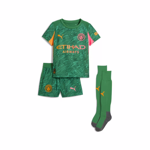 Manchester City 25/26 Goalkeeper Minikit Kids' Tracksuit