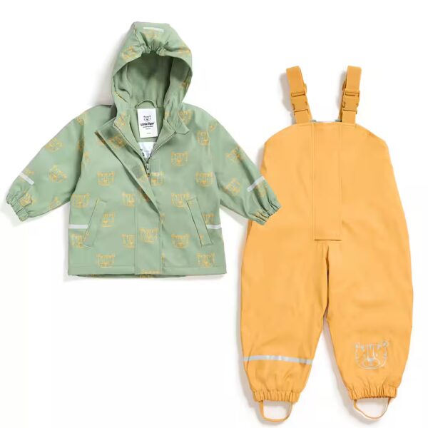 Rain and mud jacket Rain suit set for children consisting of rain pants and rain jacket