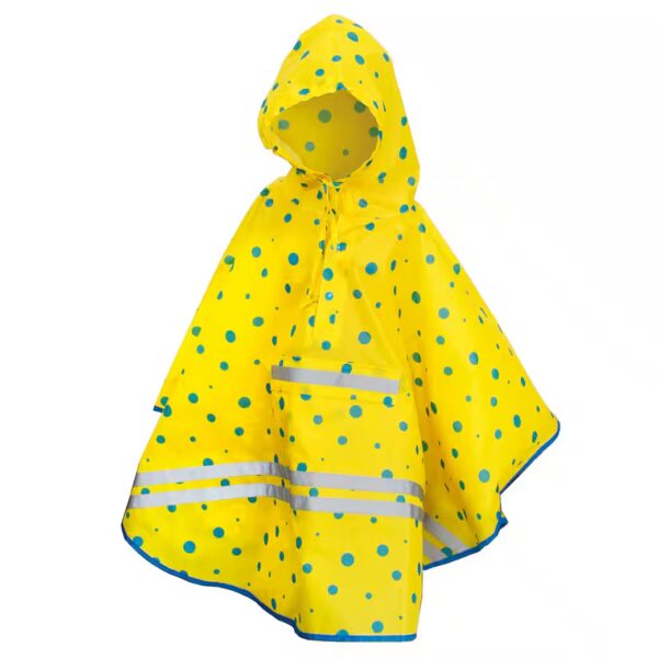 Poncho Roth Poncho Roar reflective yellow 66x106cm