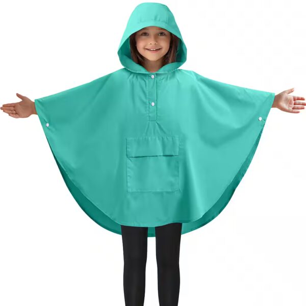 Poncho Children Rain Poncho Waterproof - Rain Cape Boys and Girls - Poncho