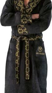 Men's bathrobe Raffaele, ideal for sauna & spa, hotel bathrobe, dressing gown