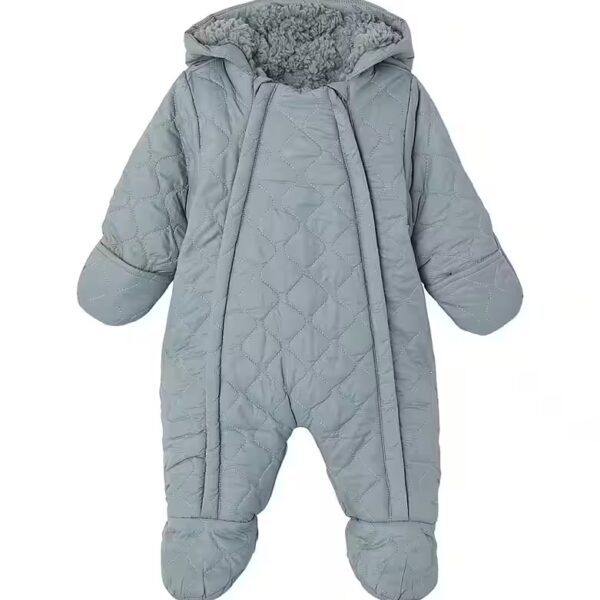 Overall Baby Unisex Winter Overall mit Kunstfell