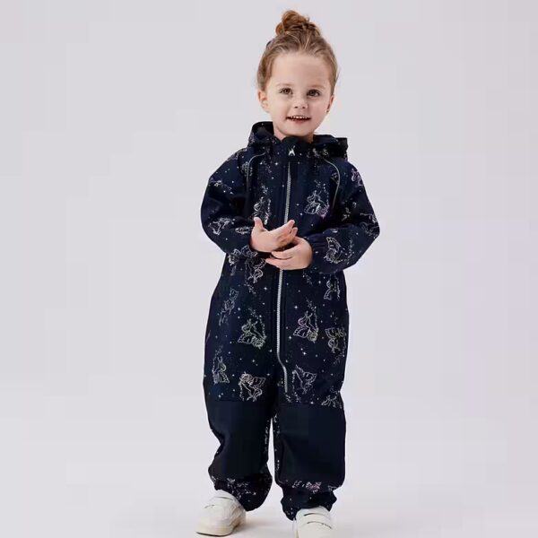 Softshelloverall NMFALFA08 SOFTSHELL SUIT FOIL FO NOOS