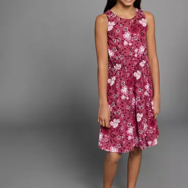 Jersey dress festive occasions, sleeveless dress, knee-free length