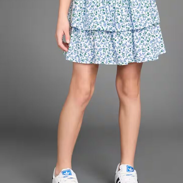 Volantrock step skirt in cute floral design