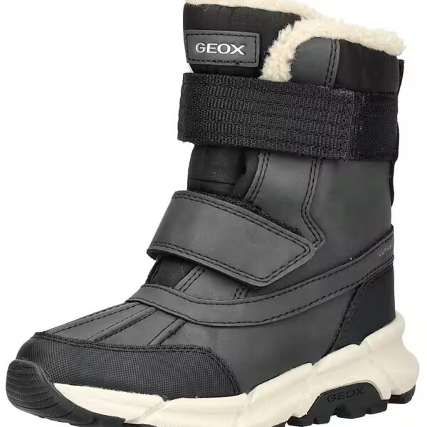 Geox boots imitation leather/textile snowboots