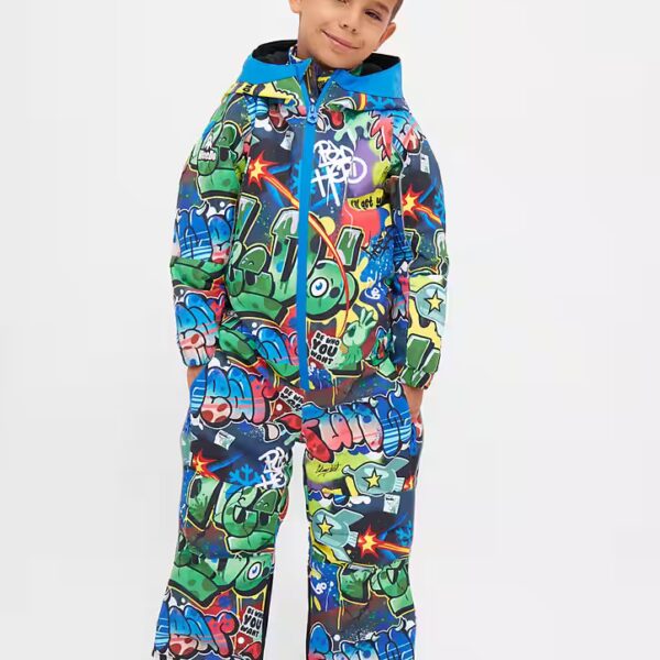 Snow jumpsuit COSMO SPRAYPRINT