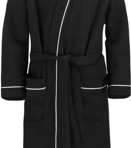 Men's bathrobe Men's dressing gown with waffle piqué Bali