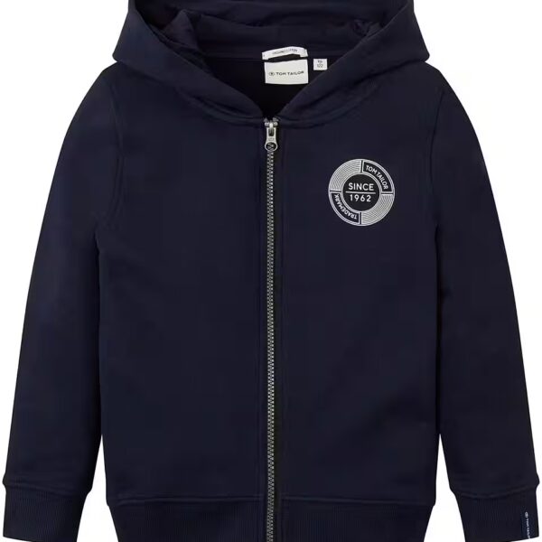 Sweat jacket with hood