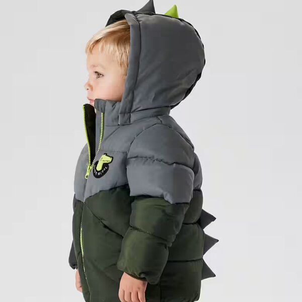 Quilted jacket NMMMORTEN BUFFER JACKET DINO DETAIL1