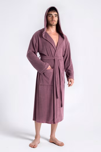 Men's bathrobe Jule, ideal for sauna & spa, hotel bathrobe, dressing gown