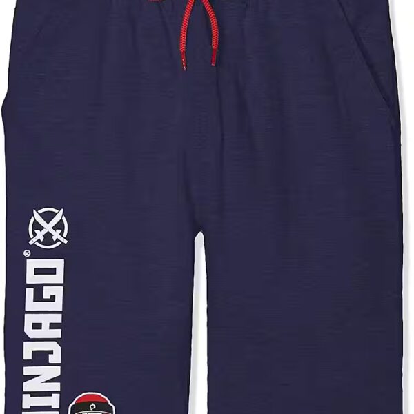 Shorts LEGO® NINJAGO children's shorts boys + girls for school, sports, daycare dark blue size 104 116 128 140