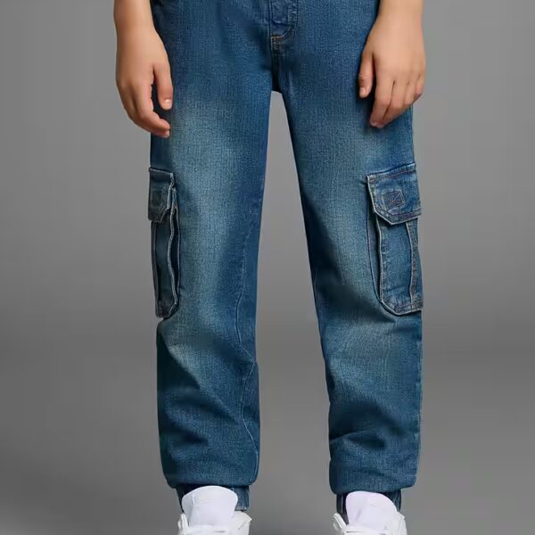 Cargo jeans, stretch jeans for boys