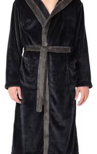 Bathrobe men's bathrobe long with belt LA40-221