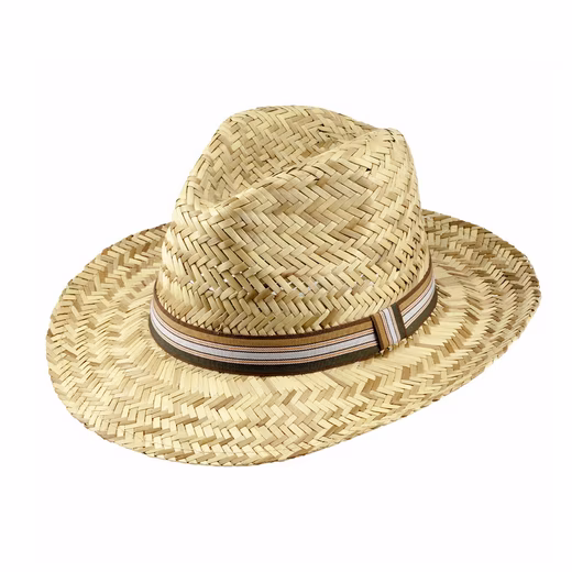 Straw hat Tom UV protective and modern