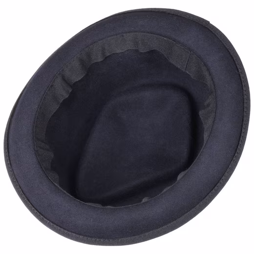 Fedora (1-St) Porkpie with Ribbon, Made in Italy - Image 3