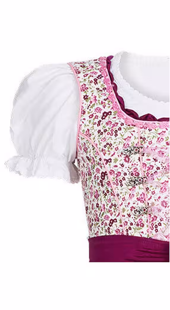 Dirndl girls dirndl in traditional style children's traditional costumes - Image 2