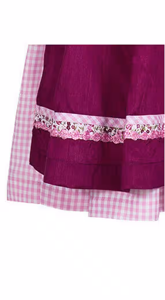 Dirndl girls dirndl in traditional style children's traditional costumes - Image 3