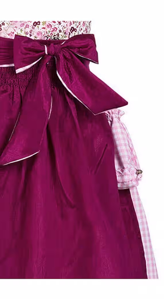 Dirndl girls dirndl in traditional style children's traditional costumes - Image 4