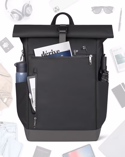 Laptop Backpack RollTop Backpack Men Women 25L-30L School Backpack - Image 6