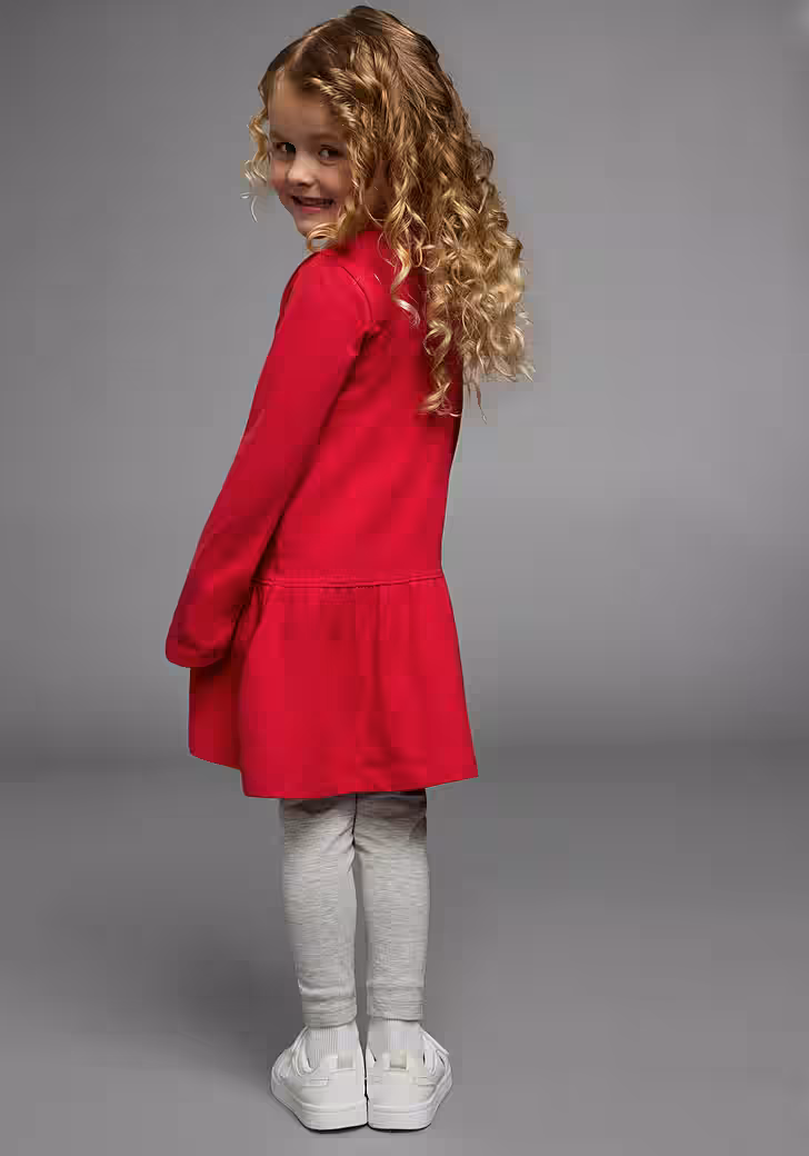 Jersey dress unicorn festive occasions, knee-free length, made of cotton blend - Image 6