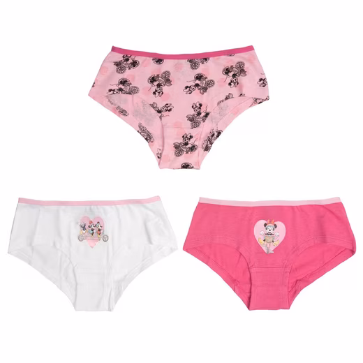 Panty Disney - Minnie Mouse Colorful (Pack of 3)