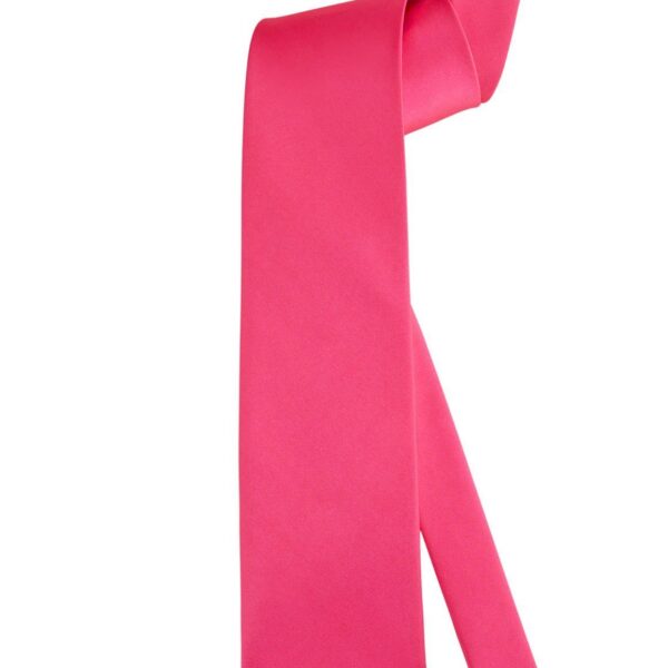 Tie tie satin pink