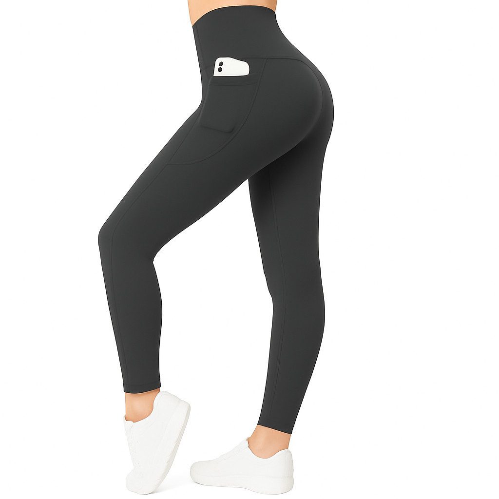 Leggings with pockets for women, long sports pants - Image 7
